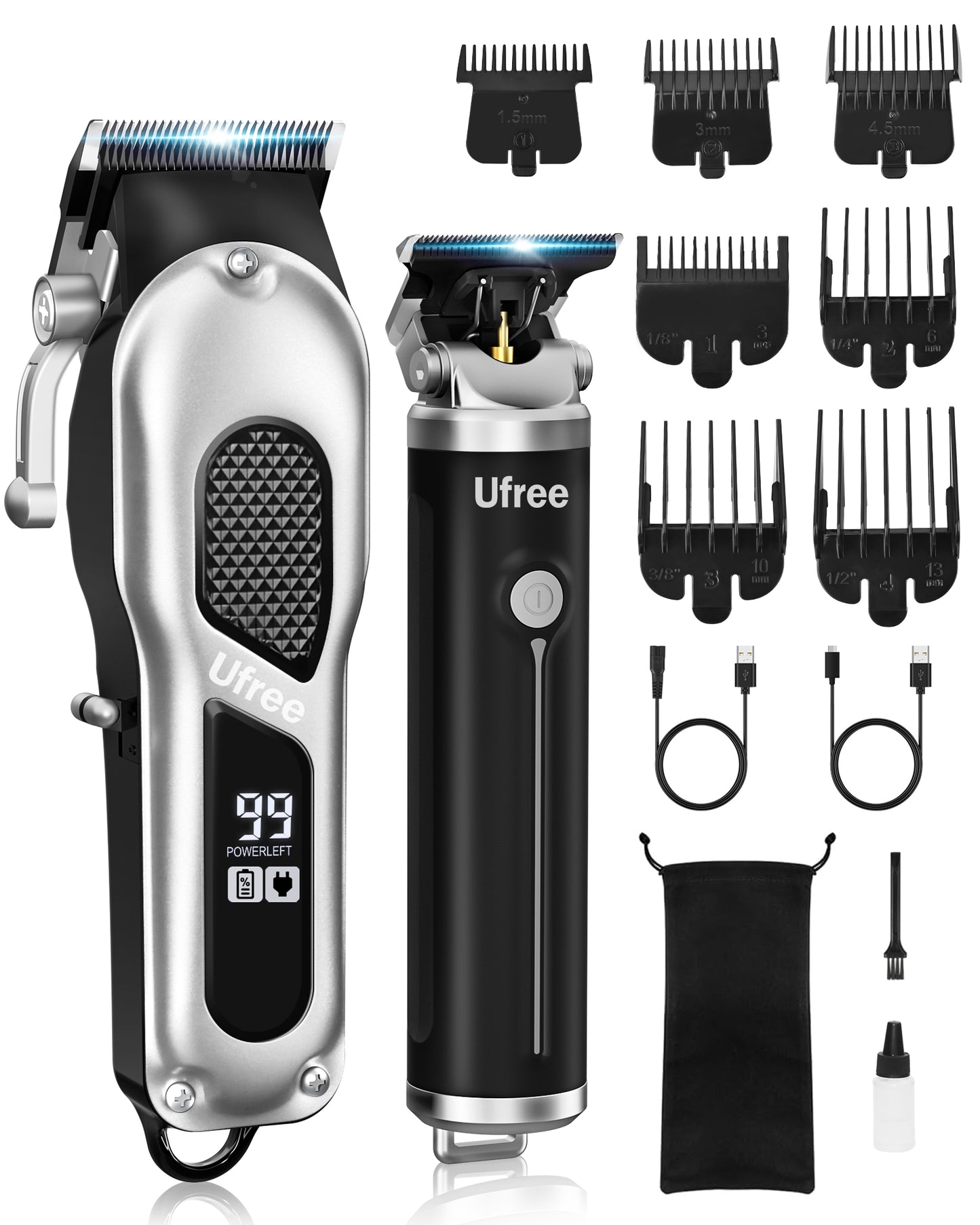 Ufree Hair Clippers and Trimmers Set