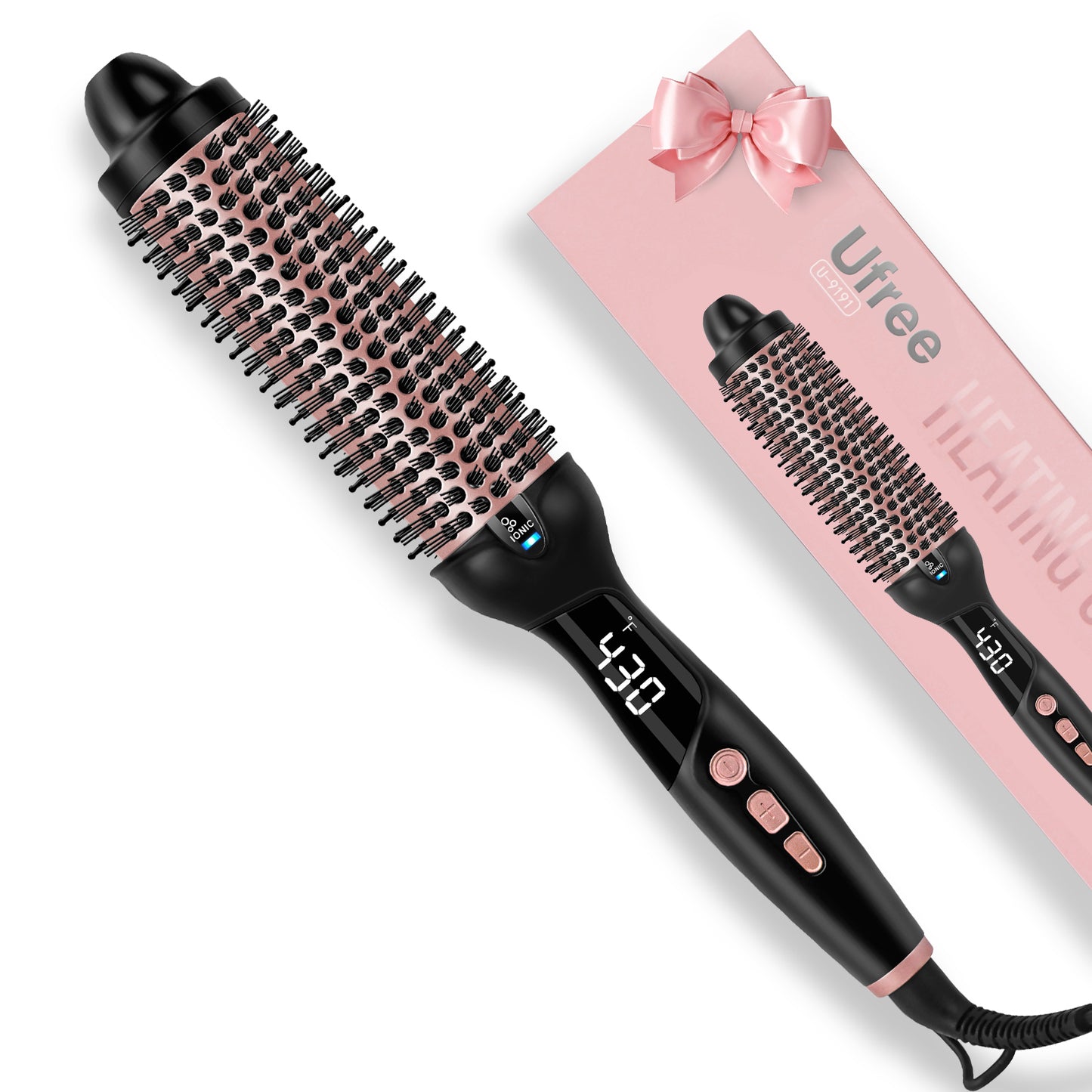 Ufree Ionic Thermal Brush Curling Brushes Hair Styling Tool