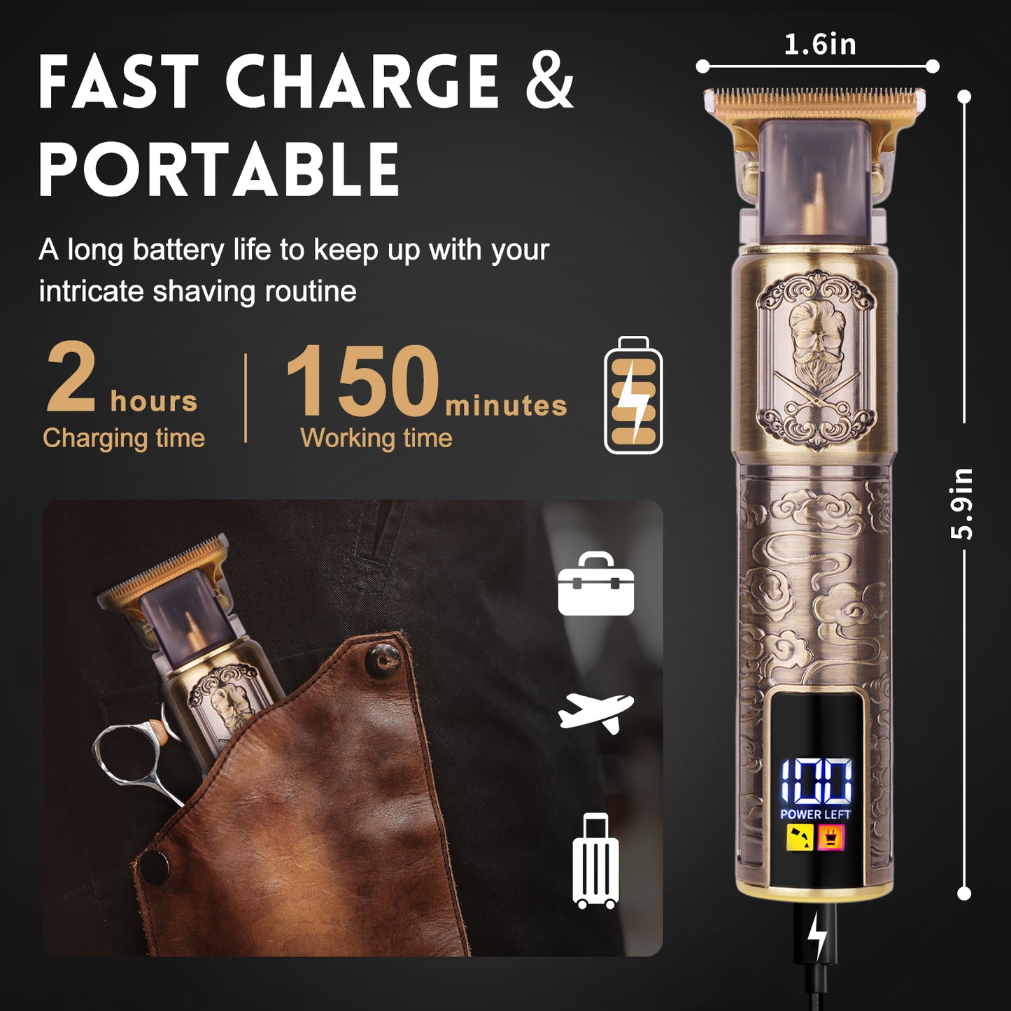 Ufree Beard Hair Trimmer Kit