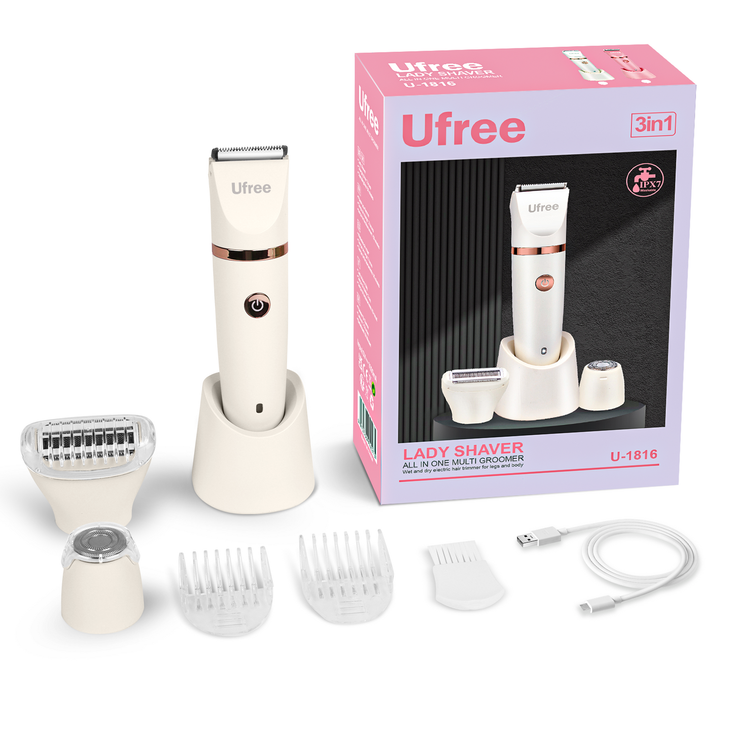 Ufree Bikini Trimmer Body Hair Trimmer