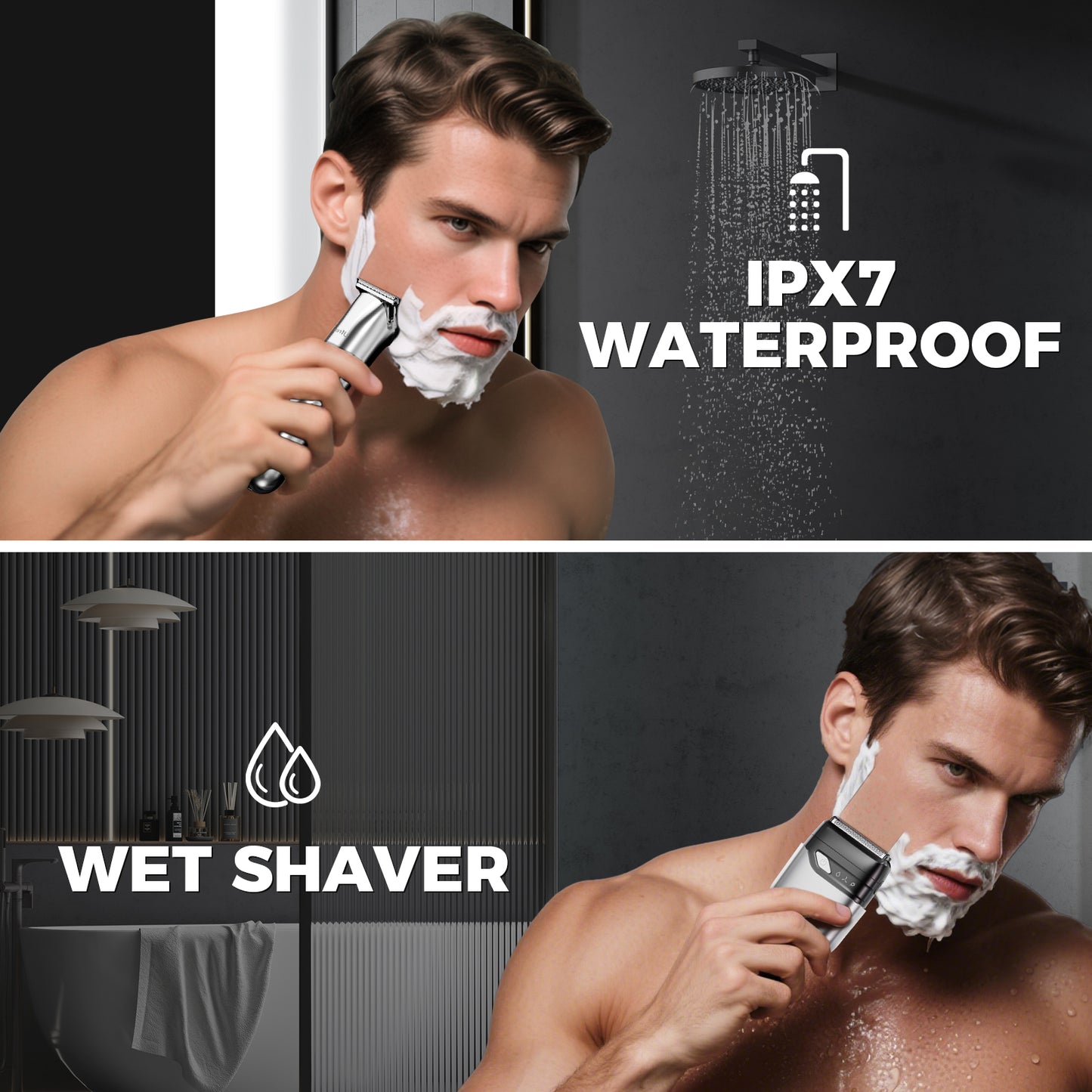 Ufree Beard Trimmer and Foil Shaver Set Traval Set