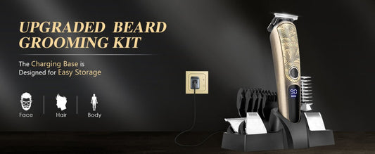 An upgrade beard grooming kit
