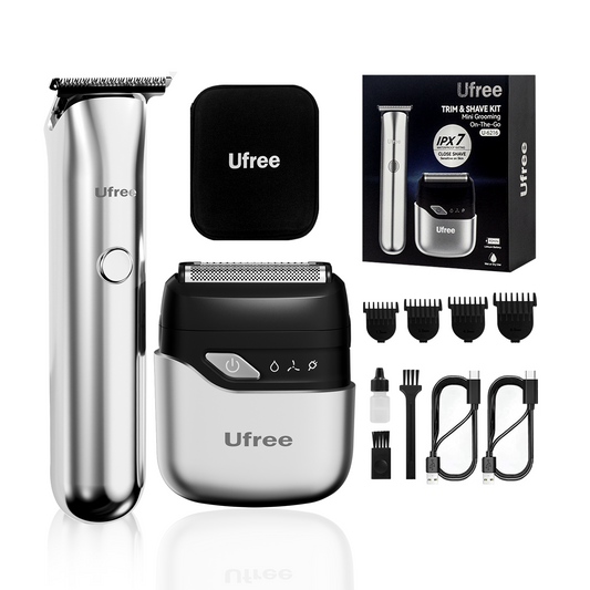 Ufree Beard Trimmer and Foil Shaver Set Traval Set