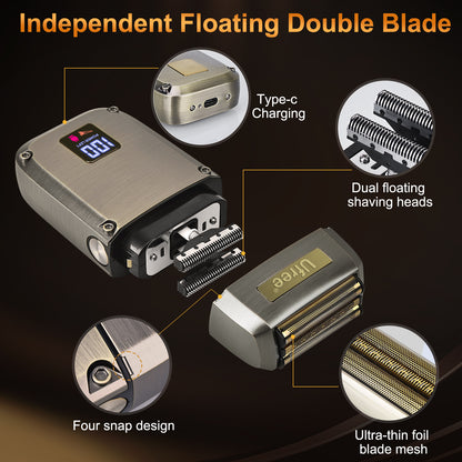 Ufree 3-in-1 Beard Trimmer Hair Clipper Set