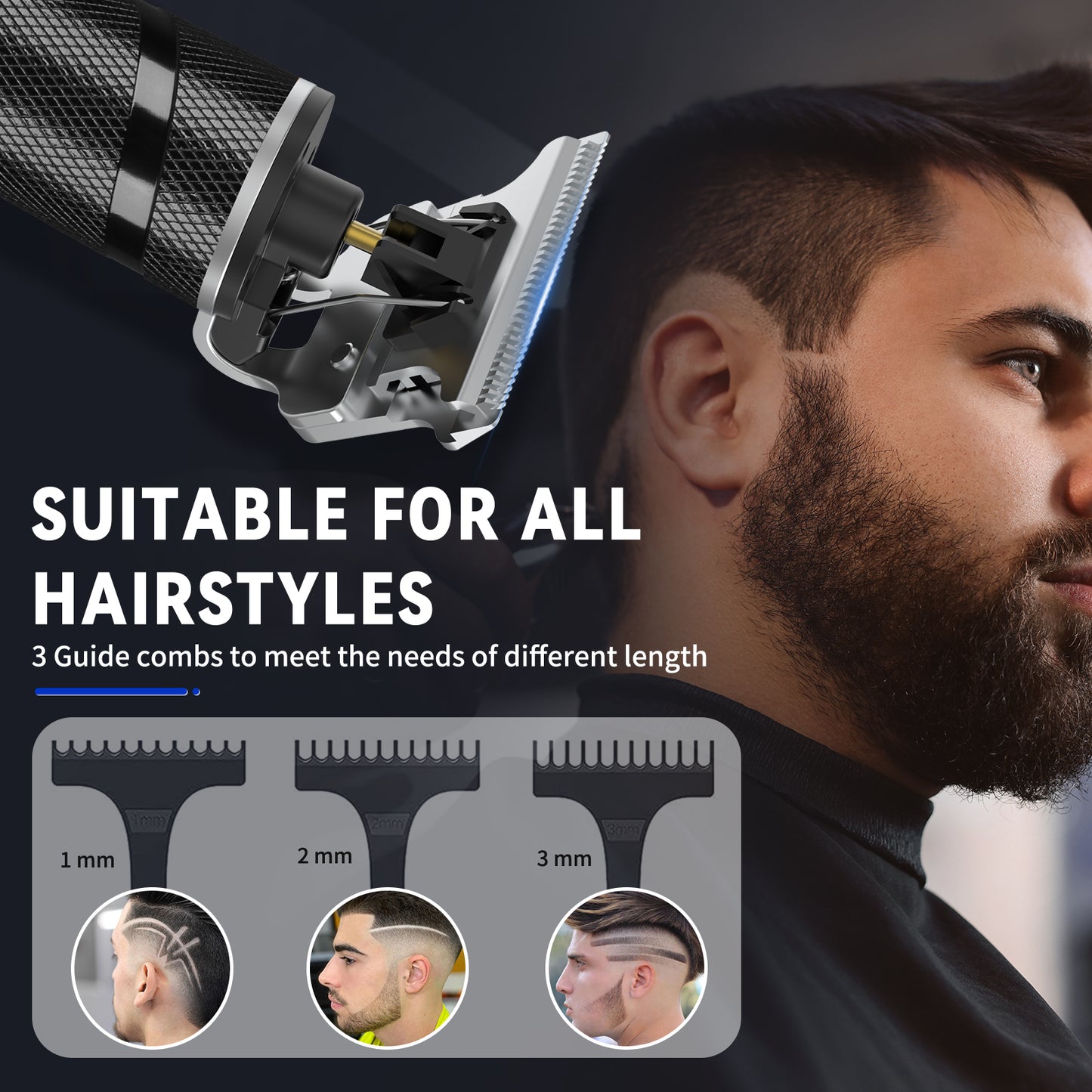 Ufree Beard Trimmer Hair Clipper Electric Shaver