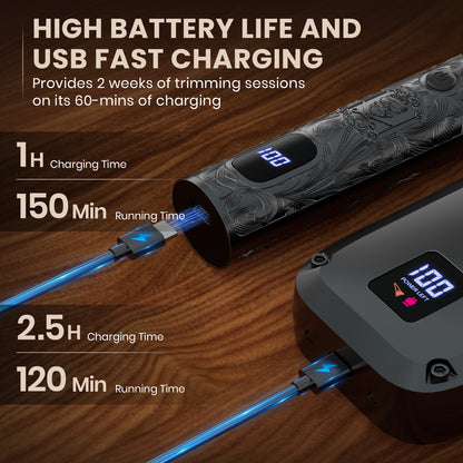 Ufree Beard Trimmer Foil Shaver Electric Razor Set