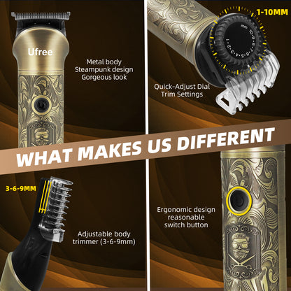 Ufree Beard Trimmer Hair Clipper Shaving Kit