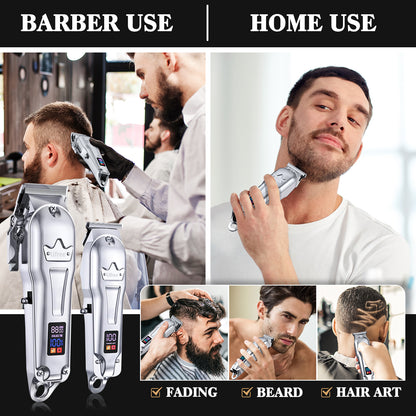 Ufree Barber Clipper and Trimmer Hair Clipper Set