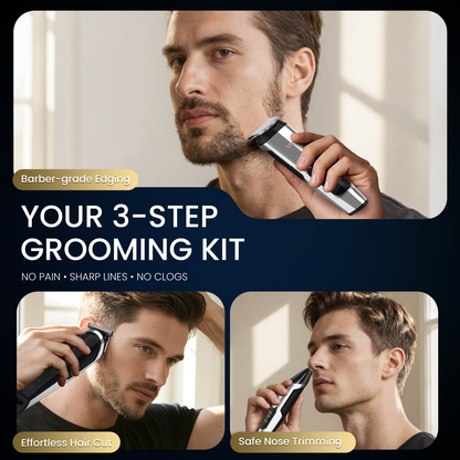 Ufree 3-in-1 Beard Trimmer Kit