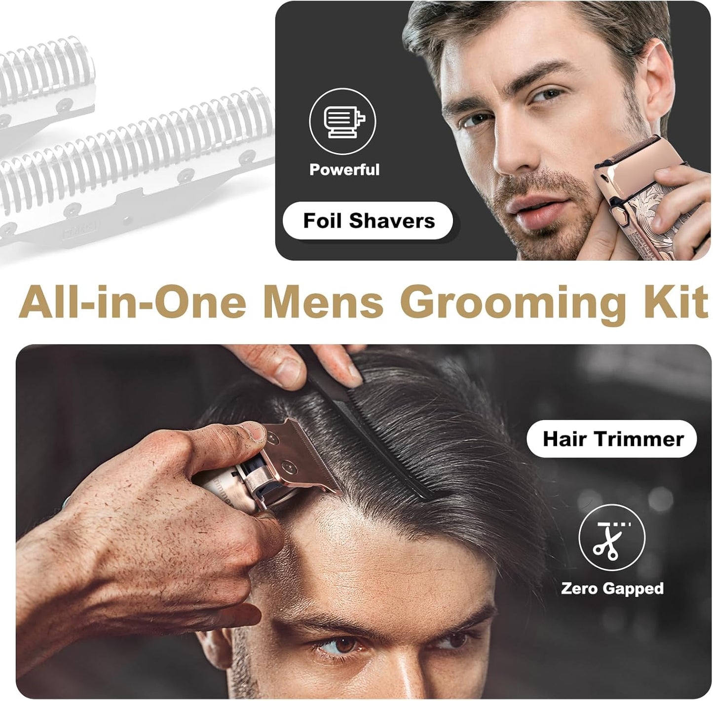 Ufree Foil Shaver Electric Razor Beard Trimmer Set