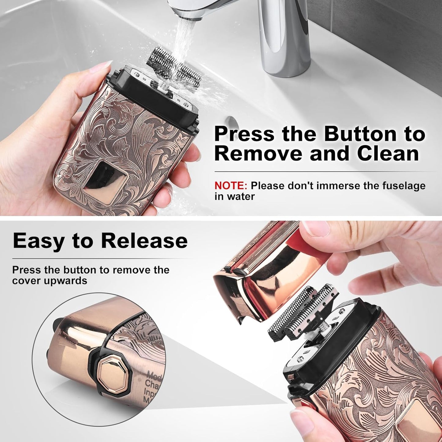 Ufree Foil Shaver Electric Razor Beard Trimmer Set