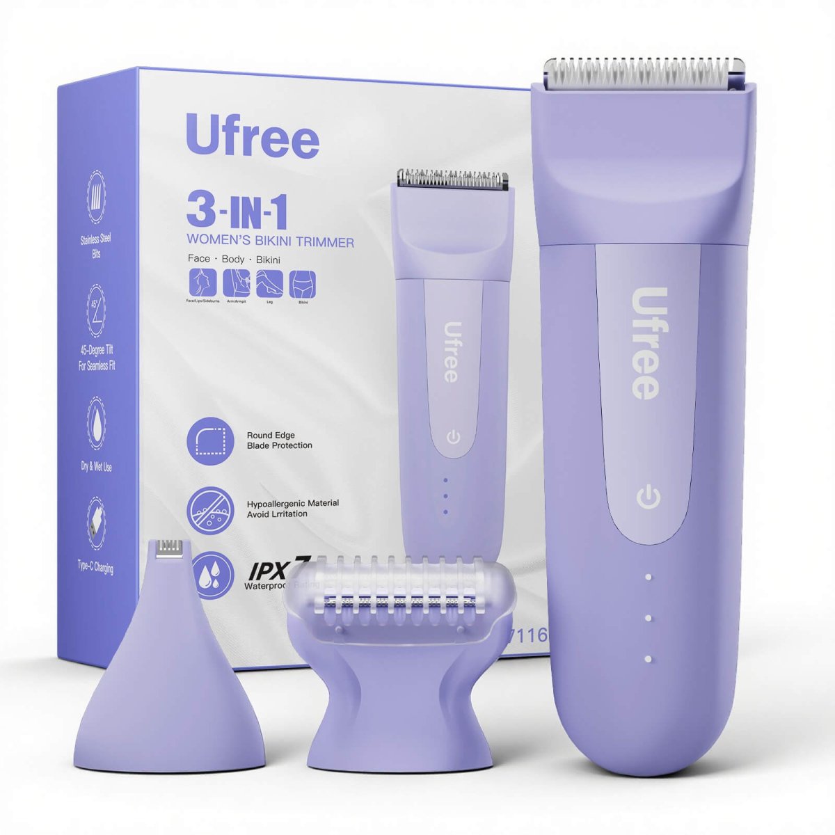 Ufree 3 in One Bikini Trimmer - AMU-7116-Q311-SF