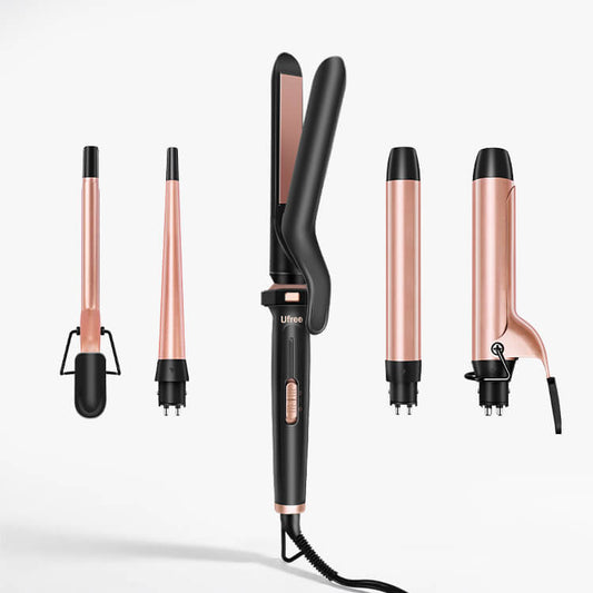 Ufree 5 - in - 1 Curling Iron Wand Set - U-3166-Q311-MP