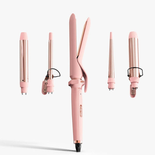 Ufree 5 in 1 Curling Iron with Ceramic Barrels - AMU-3166-Q331-SF