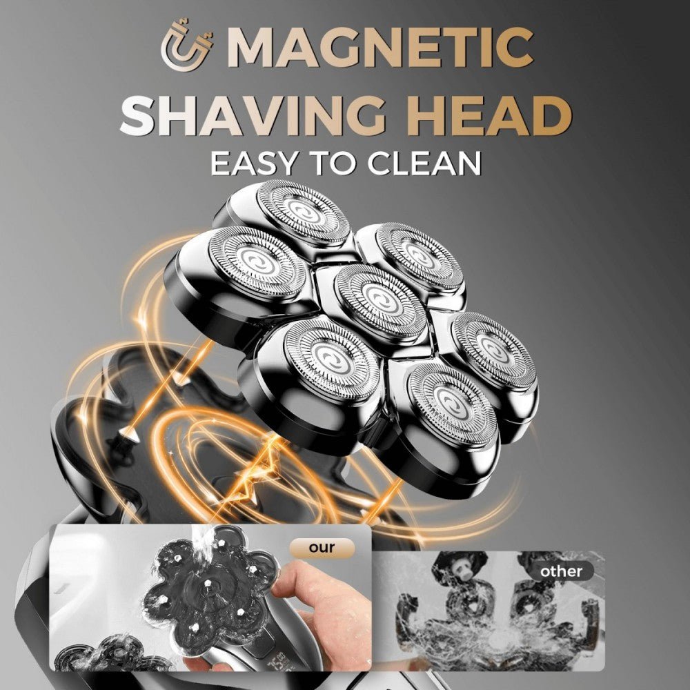 Ufree 7D Rotating Head Shaver IPX7 Waterproof Electric Razor - AMU-2688-Q311-SF