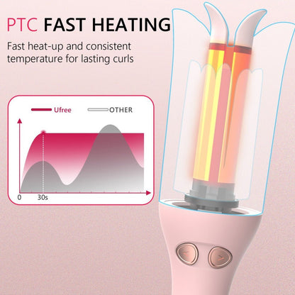 Ufree Automatic Curling Iron with 3 Temp & Timers - AMU-9265-M311-SF