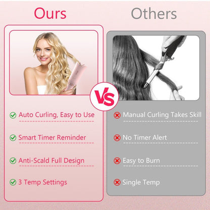 Ufree Automatic Curling Iron with 3 Temp & Timers - AMU-9265-M311-SF