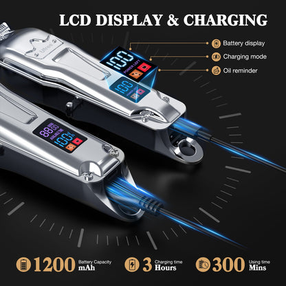 Ufree Barber Clipper and Trimmer Set - AMU-1257-Q321-SF-03