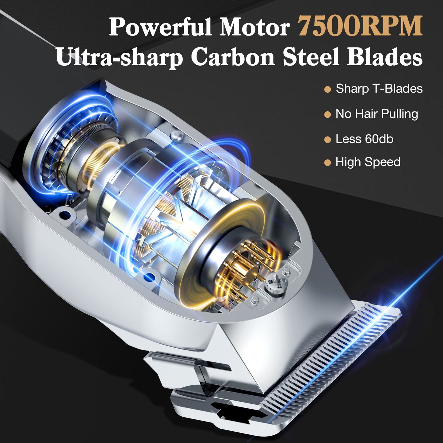 Ufree Barber Clipper and Trimmer Set - AMU-1257-Q321-SF-05