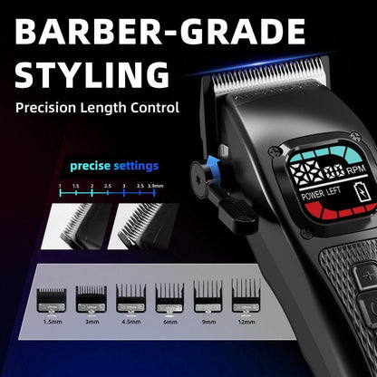 Ufree Barber - Grade Cordless Clipper & Split Trimmer Set - AMU-862-Q331-SF