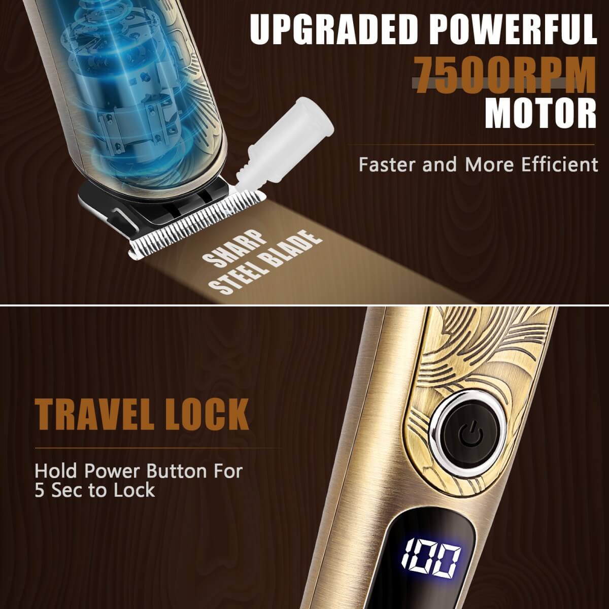 Ufree Beard Trimmer Electric Razor Shaver - U-2216-Q311-SF