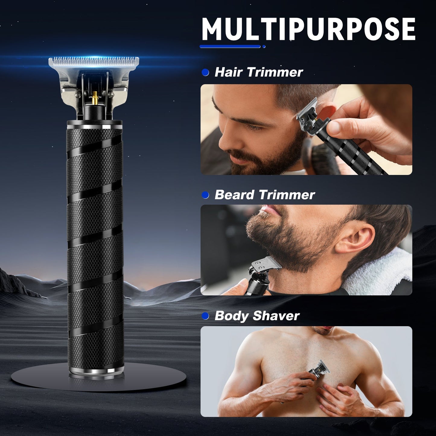 Ufree Beard Trimmer Hair Clipper Electric Shaver - AMU-1157-Q311-SF - 01
