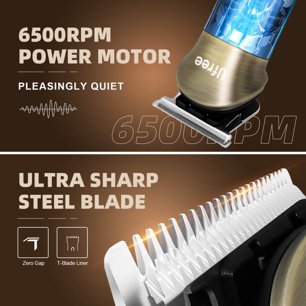 Ufree Beard Trimmer Hair Clipper Shaving Kit - U-1779-Q311-SF-1