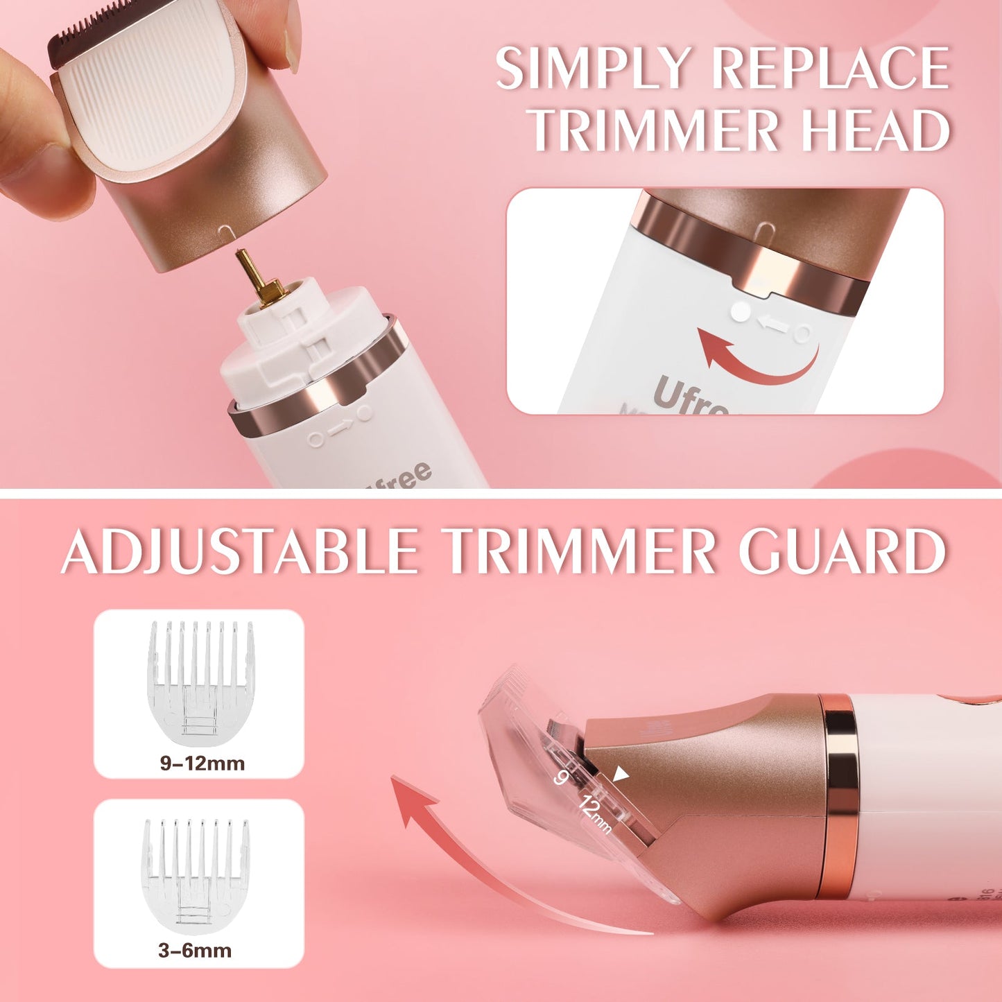 Ufree Bikini Trimmer Body Hair Trimmer - U-1816-Q321-MP