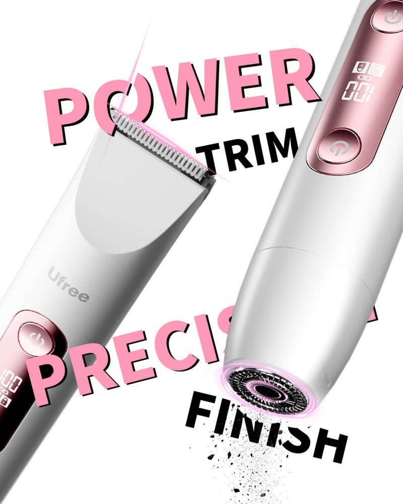 Ufree Bikini Trimmer Electric Razors for Women Dual Head - AMU-7118-Q311-SF