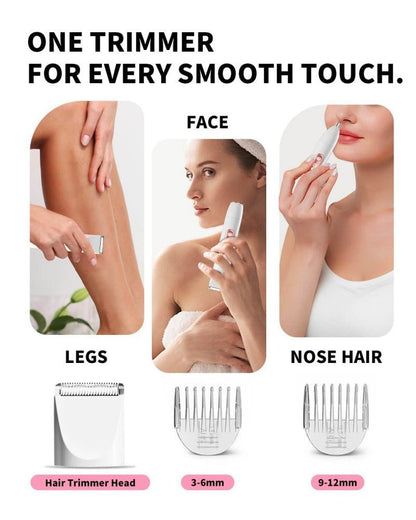 Ufree Bikini Trimmer Electric Razors for Women Dual Head - AMU-7118-Q311-SF