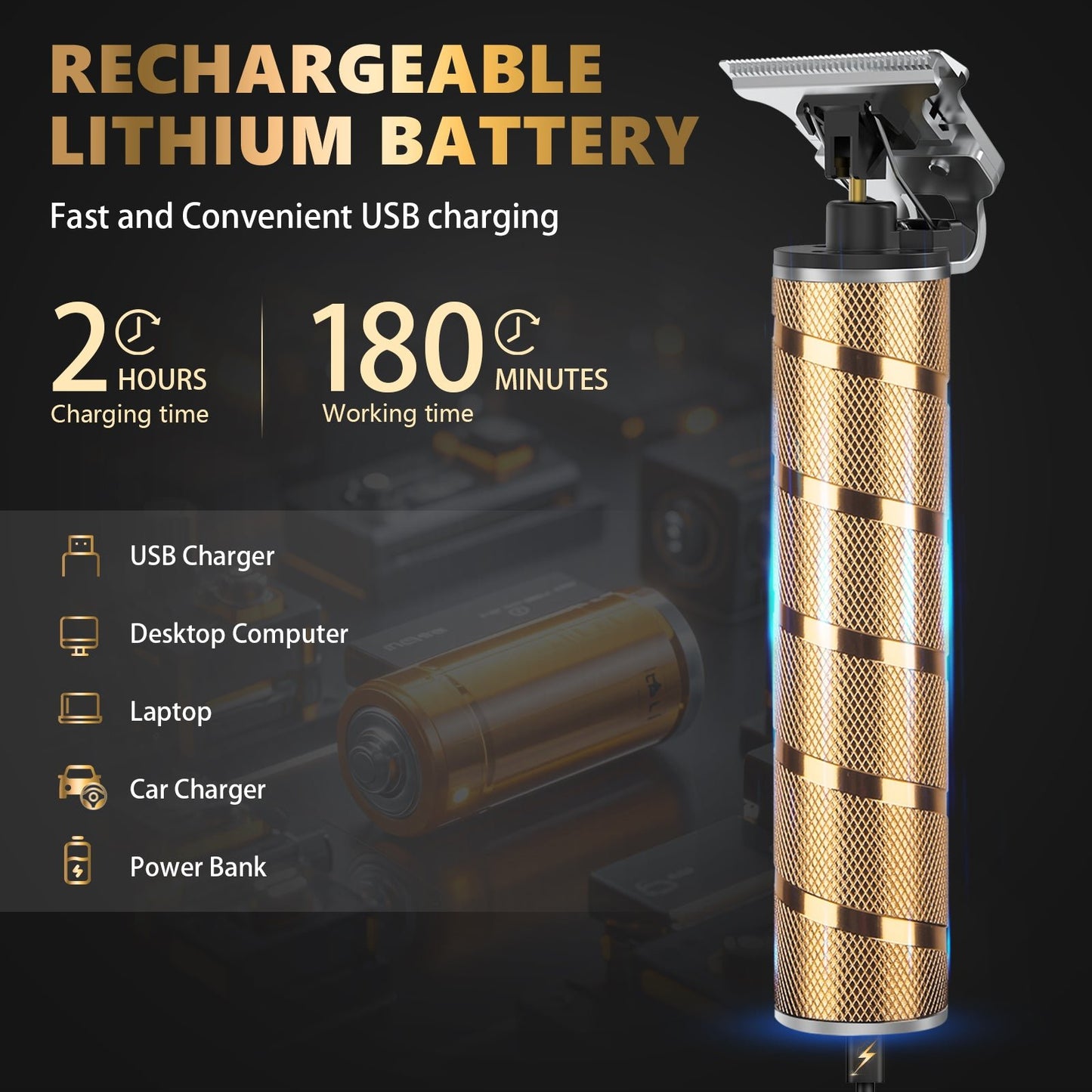 Ufree Cordless Hair Trimmer - AMU-1157-Q321-MP