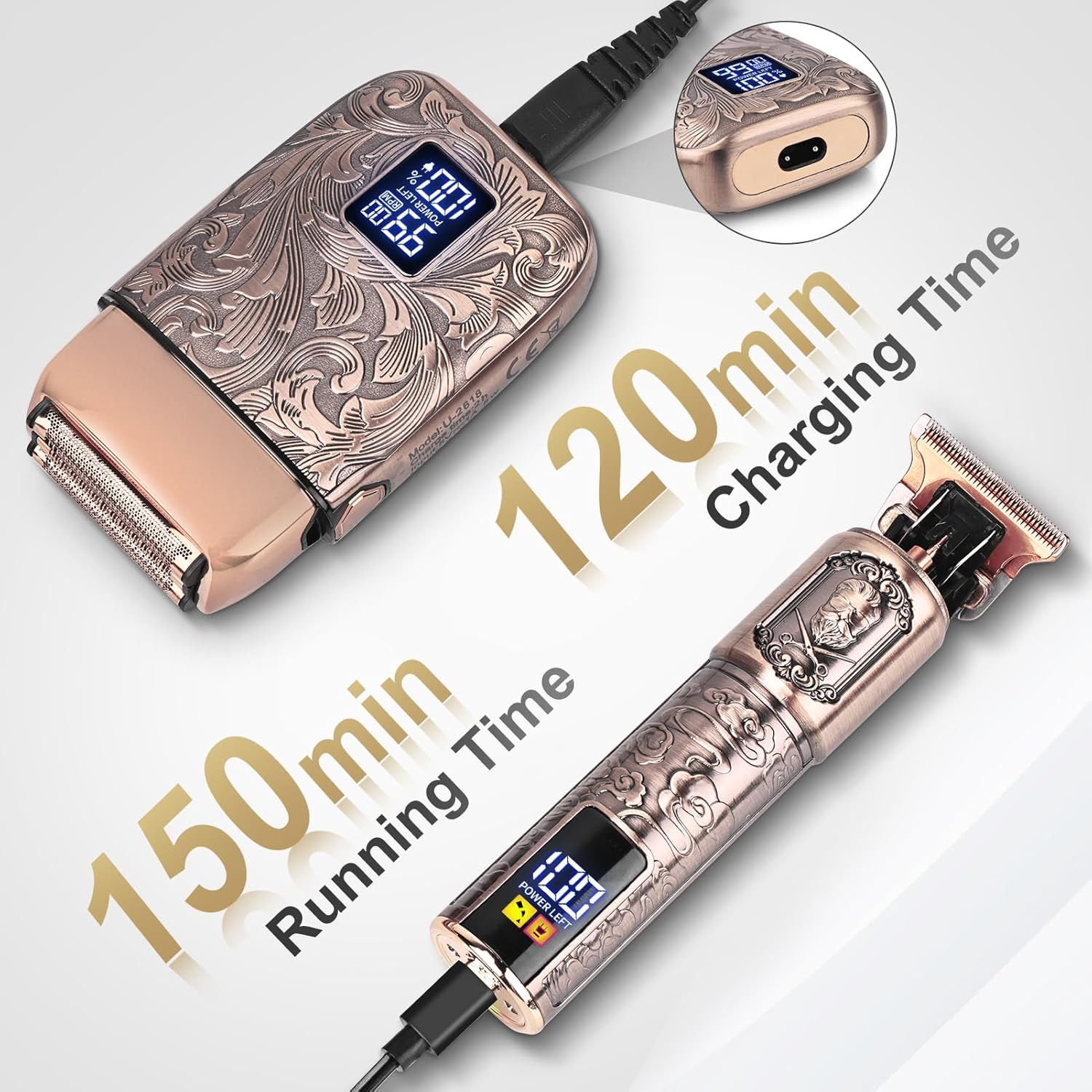 Ufree Foil Shaver Beard Trimmer Set - AMU-1668-Q311-1-SF