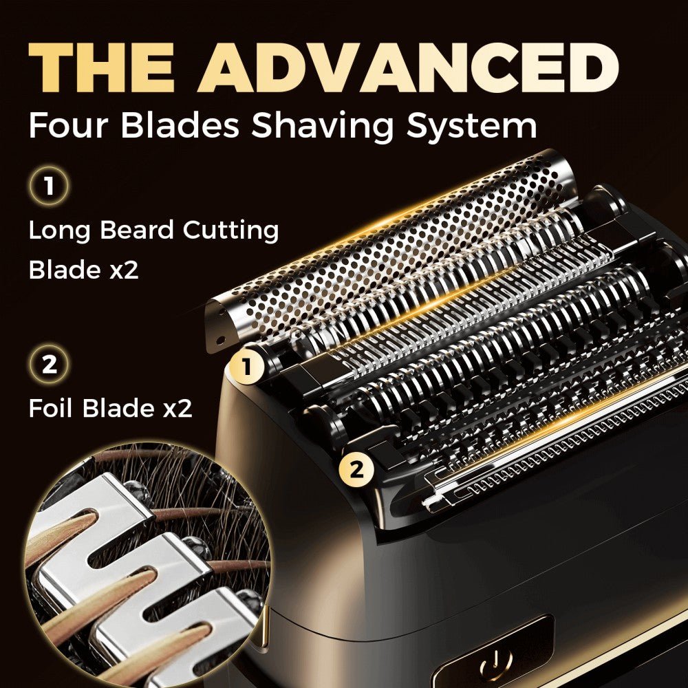 Ufree Foil Shavers Travel Razor Wet Dry Cordless Face Grooming Kit - AMU-2668-Q311-SF