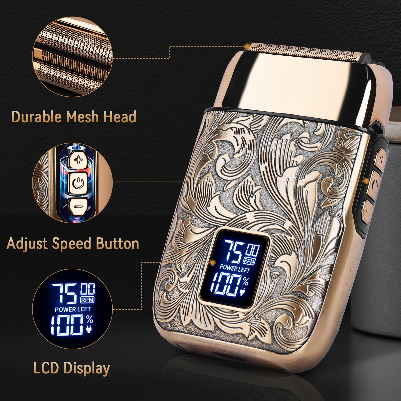 Ufree Grooming Electric Foil Shaver - AMU-1668-Q311-MP