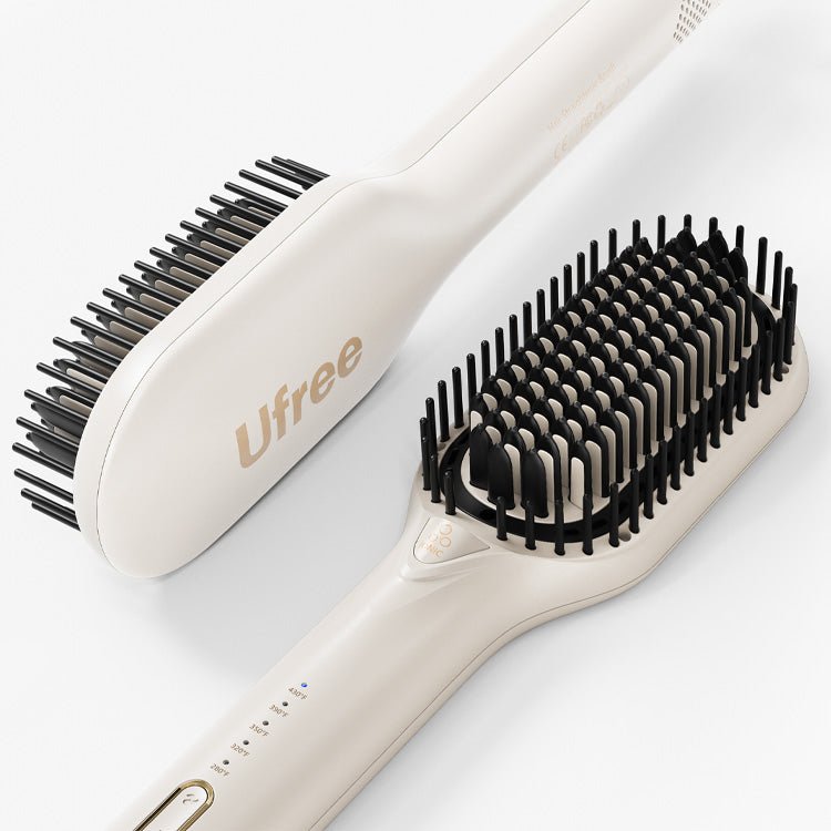 Ufree Upgraded Hair Straightener 5 Temps Straightening Brush - AMU-9288-M311-SF