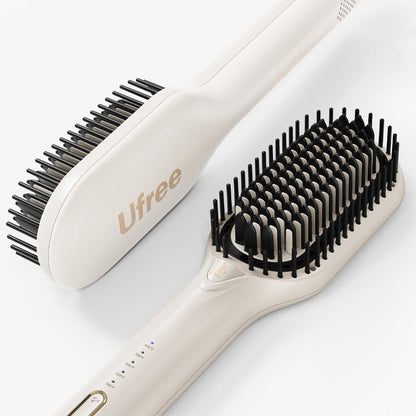 Ufree Upgraded Hair Straightener 5 Temps Straightening Brush - AMU-9288-M311-SF